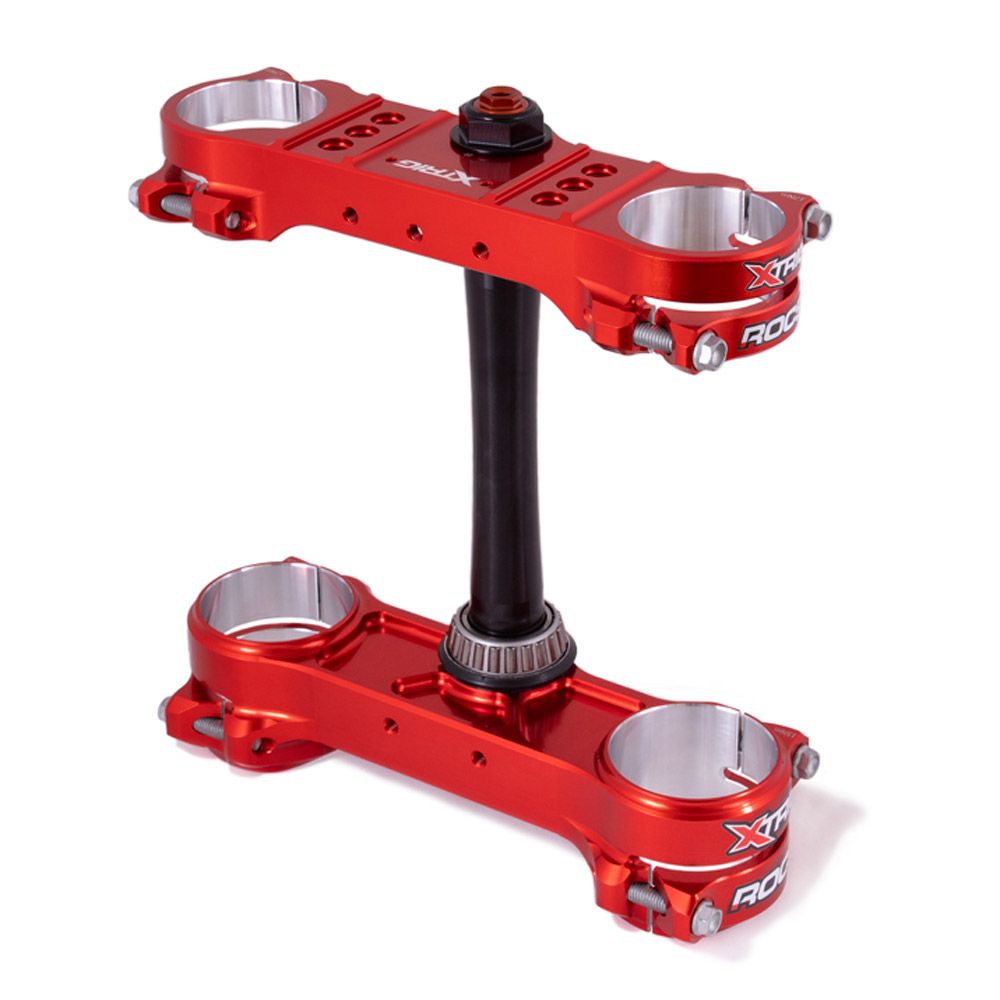 Triple Clamp Xtrig Rocs M12 Upper-lower Gas Gas Ec Mc 125/250/450 21-.. Offset 20-22 - Grafite Offroad