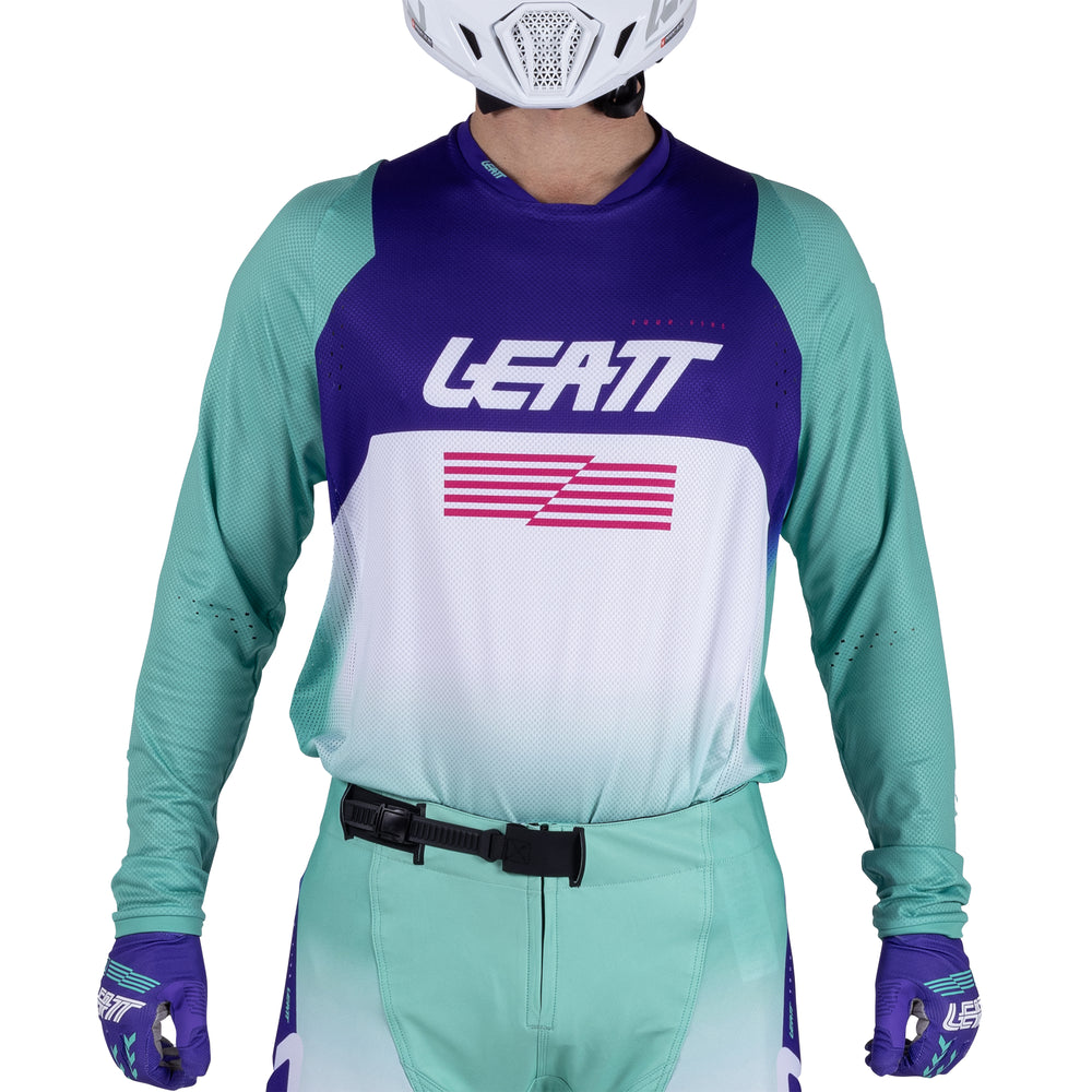 Moto 4.5 Lite Jersey Leatt - Grafite Offroad