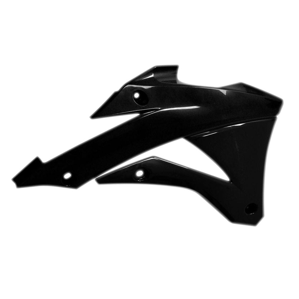 Radiator Scoops Black Replica Kawasaki - Grafite Offroad