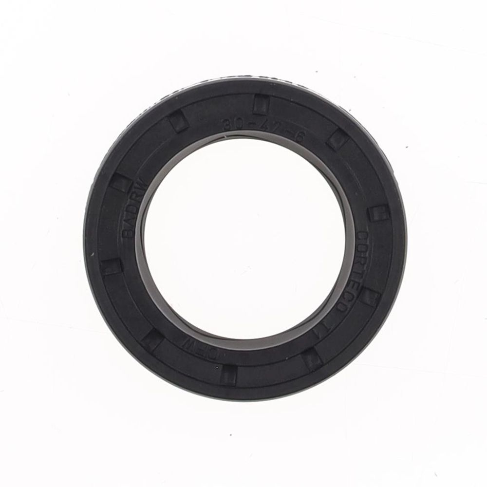 Oil Seal with Rubber Exterior 30x47x6 mm in ACM with One Seal-Lip and Spring - Grafite Offroad