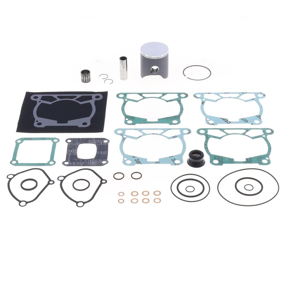 Top End Piston Kit: Cast 2-Stroke Piston Ø 54 mm + Top End Gasket Kit - Grafite Offroad