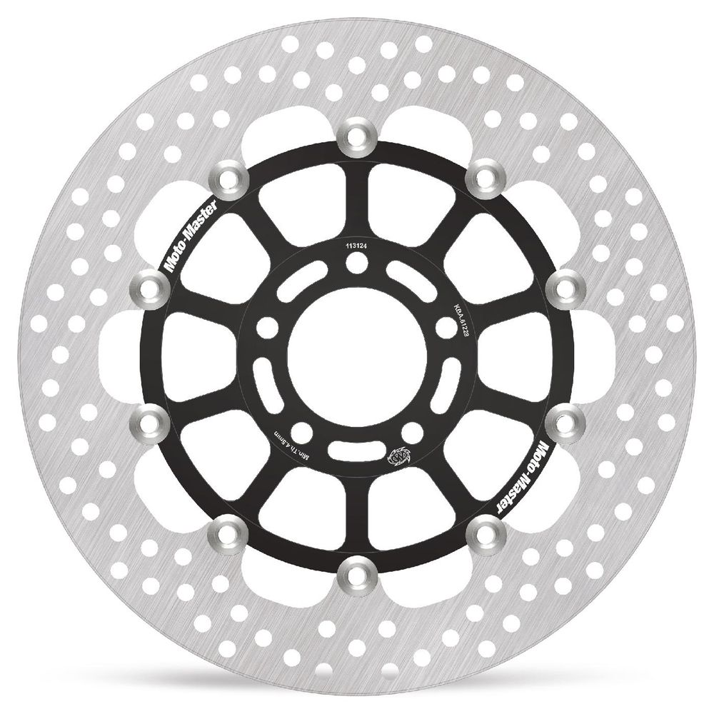 Brake Disc Road Halo - Floating - Front - Suzuki: Gs(x) 400-1200, Gsf 1200 - Grafite Offroad