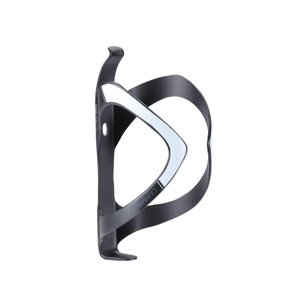 Bottle Cage Fibercage | Matt Black-white - Grafite Offroad