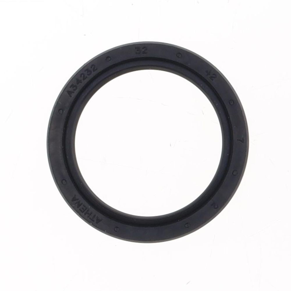 Oil Seal with Rubber Exterior 32x42x7 mm in ACM with one Seal-lip, one Dust Lip and Spring - Grafite Offroad