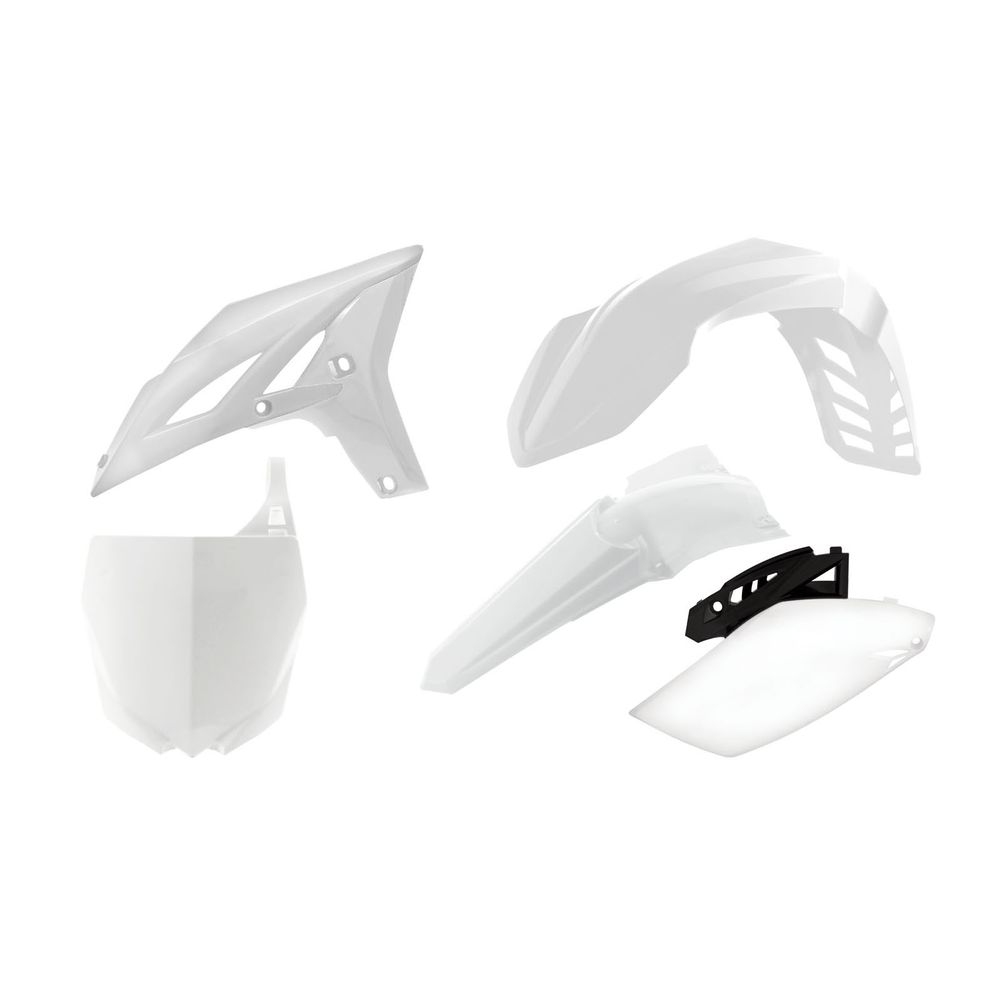 Plastics Kit 5 Pcs White Replica Yamaha - Grafite Offroad