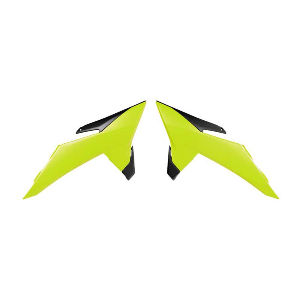 Radiator Scoops Ktm Replica Neon Yellow-black