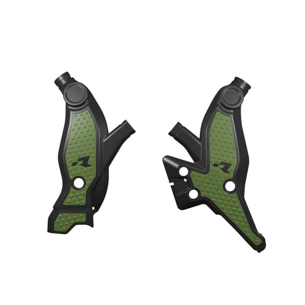 Paratelaio Bi-Componente Yamaha T7 Nero-Verde Militare