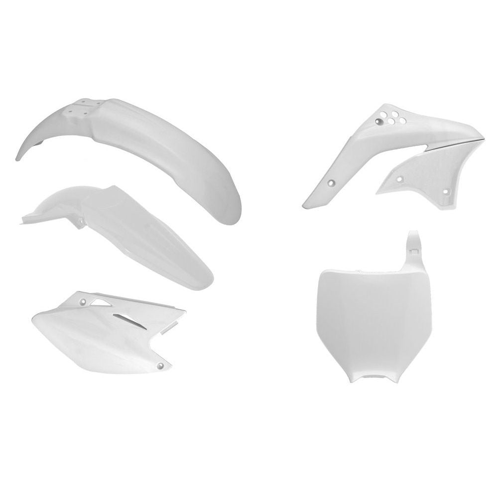 Plastics Kit 5 Pcs White Replica Kawasaki - Grafite Offroad