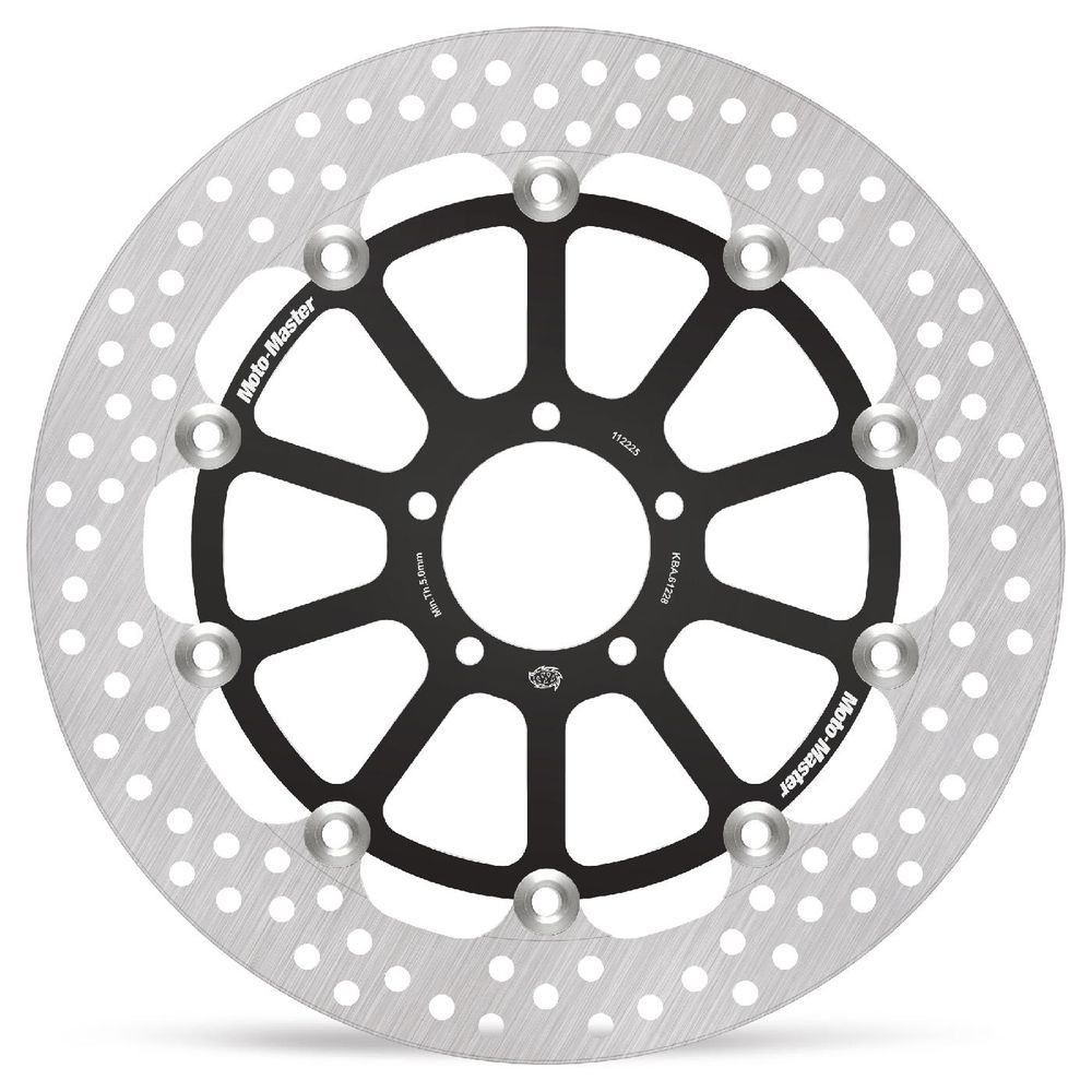 Brake Disc Road Halo Racing - Floating - Front - Ktm: Superduke 1290 - Grafite Offroad