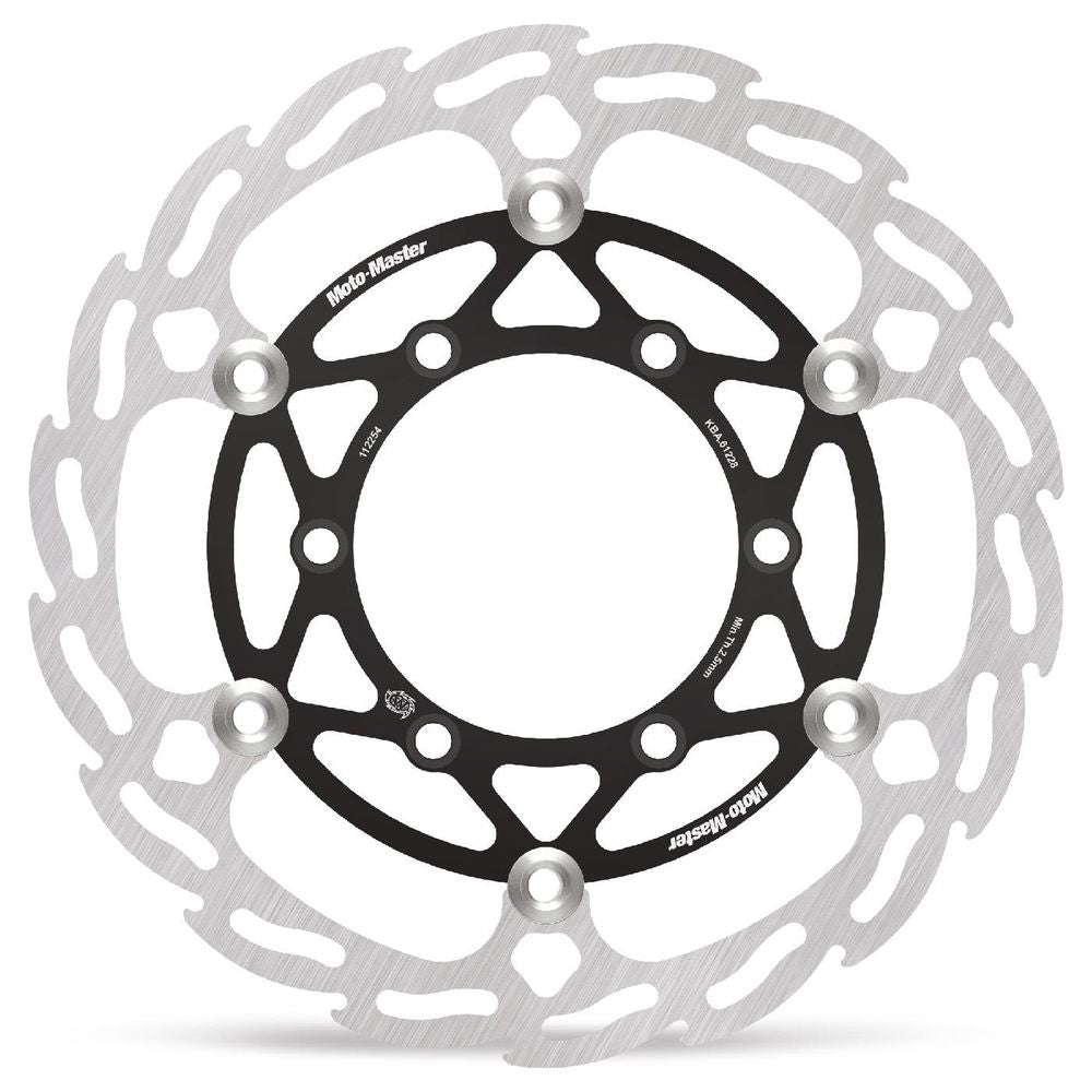 Brake Disc Off-road Flame Mx - Front - Ø260mm - Floating - Kawasaki: Kx85, Kx100 - Grafite Offroad