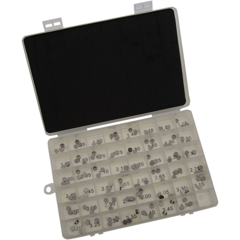 Prox Valve Shim Assortment 250cc 7.48 from 1.20 to 3.50 - Grafite Offroad