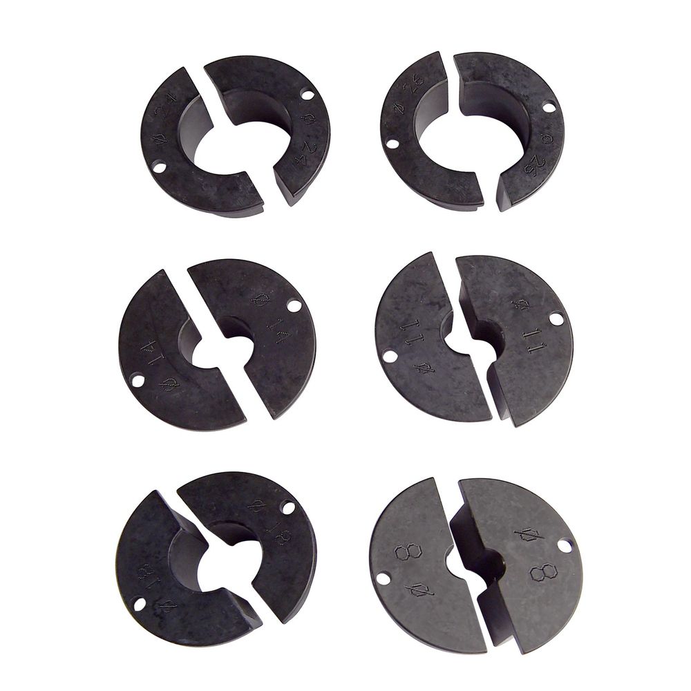 Bushings Kit for 14.v01.005a Ohlins Forks - Black 6 Pcs