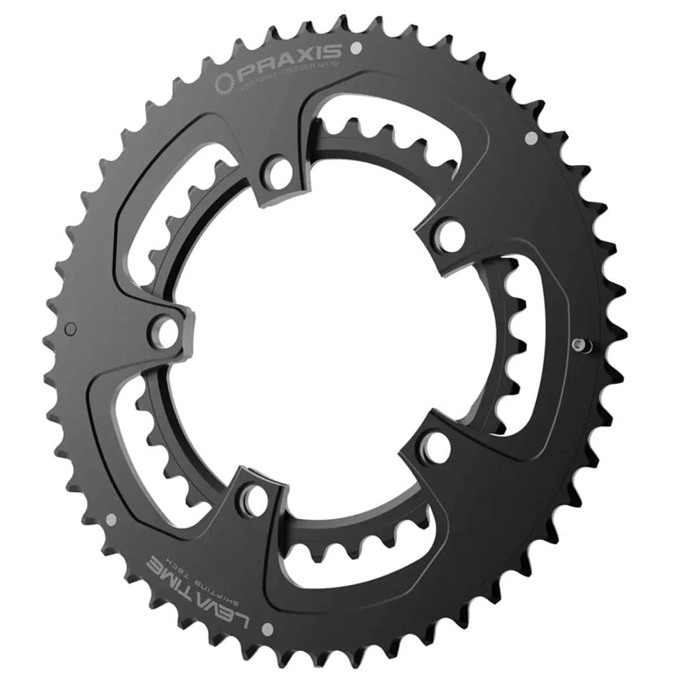 Road Chainrings Set 50/34 - 5x 110bcd Buzz Sport - 2x 10/11/12sp - Grafite Offroad