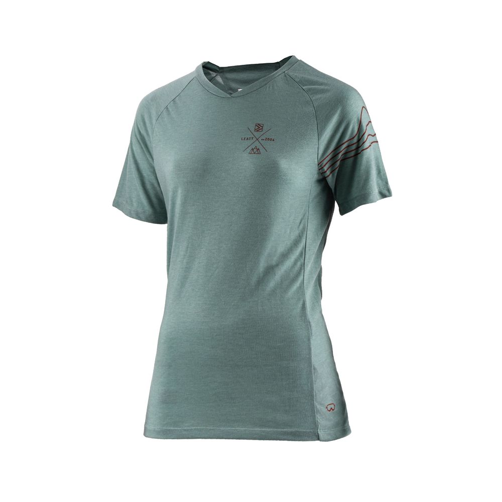 MTB Jersey All-Mountain 2.0 breathable with short sleeves for women