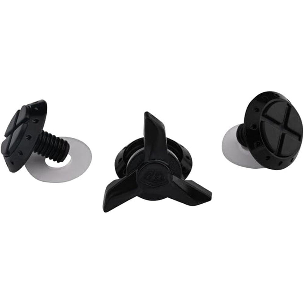 D4 / STAGE VISOR SCREW; BLACK Troy Lee Designs
