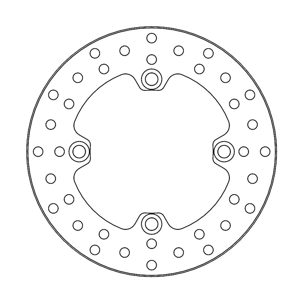 Brake Disc Atv Halo - Front/rear - Yamaha: Wolverine, X2, X4 - Grafite Offroad