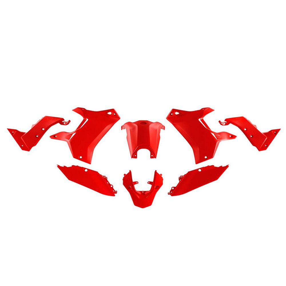 Yamaha T7 Revolution Plastics Kit Red (5 Pcs) - Grafite Offroad