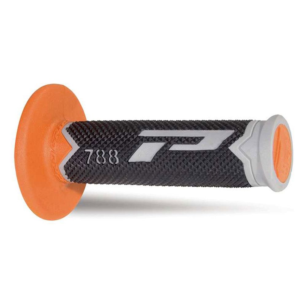 Grips Progrip 788 Mm 22/25 - Triple Density - Grey/black/orange