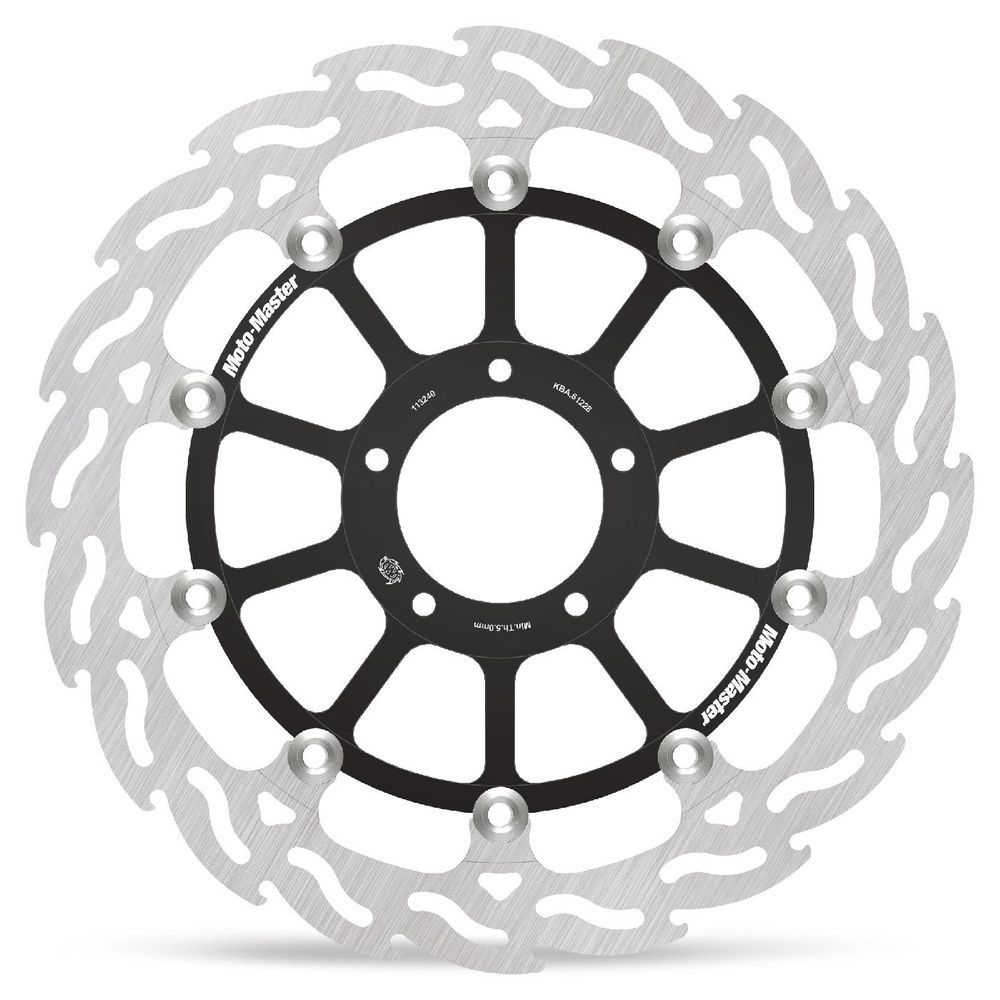 Brake Disc Road Flame Racing - Floating - Front Right - Ducati: Superbike - Grafite Offroad