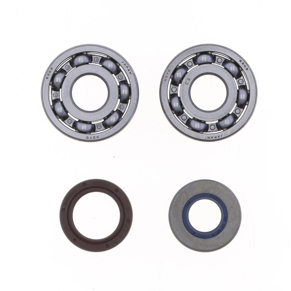 Crankshaft Rebuilding Kit: Bearing and Oil Seal Kit - Grafite Offroad