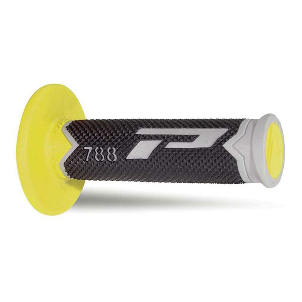Grips Progrip 788 Mm 22/25 - Triple Density - Grey/black/yellow
