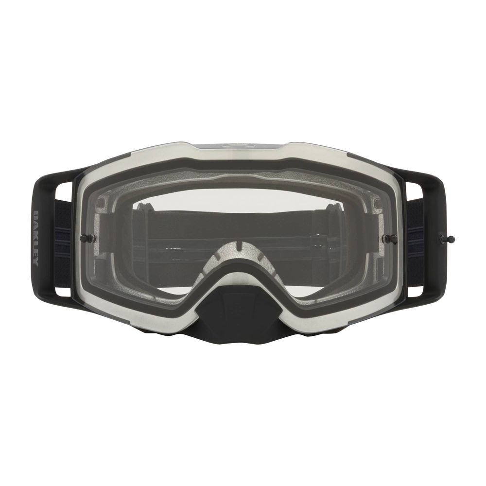 FRONT LINE Goggles, Tuff Blocks Black, Clear
