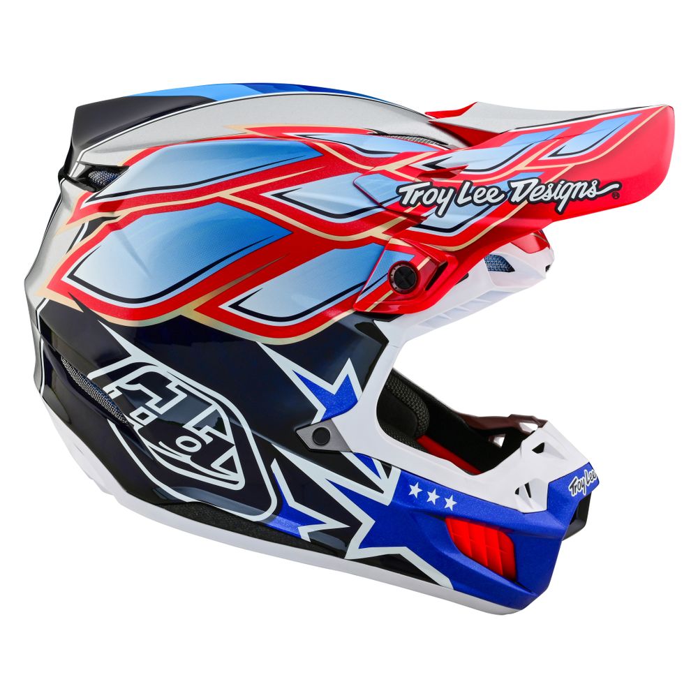 Motorcycle Helmet SE5 CARBON WINGS in carbon fiber with MIPS Integra technology
