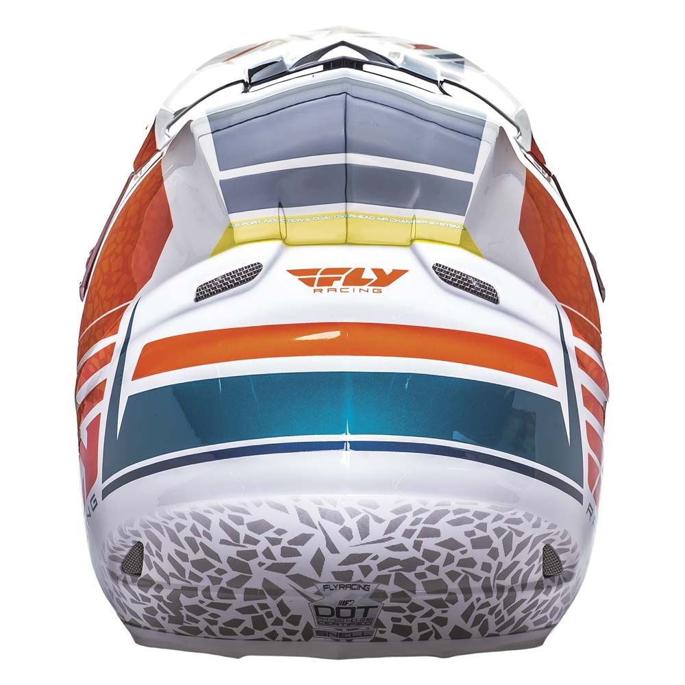 Fly F2 Animal Org/wh/teal S - Grafite Offroad