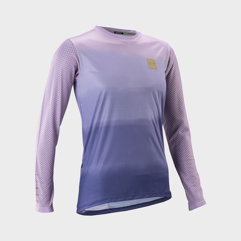 MTB Trail 3.0 Long Sleeve Women Jersey Leatt - Grafite Offroad