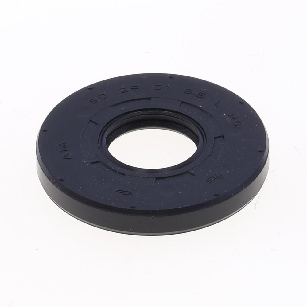 Oil Seal with Rubber Exterior 25x61x8,5 mm in NBR with one Seal-lip and one Dust Slip - Grafite Offroad