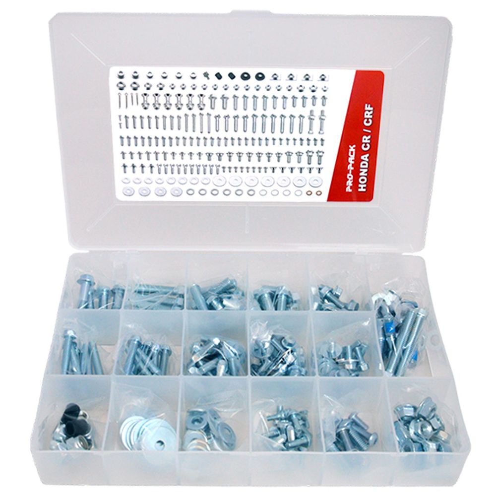 Bolt Kit Pro Pack Honda Cr Crf - Grafite Offroad