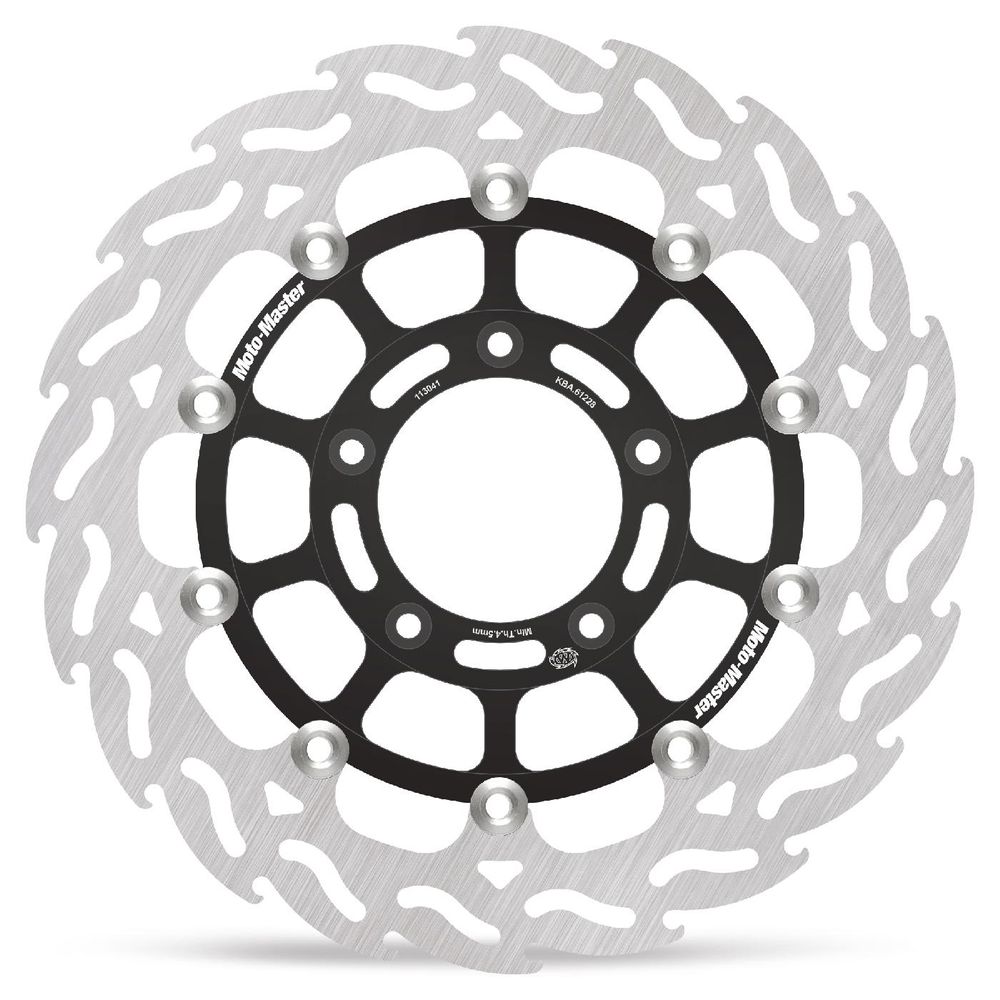 Brake Disc Road Flame - Floating - Front Right - Mv Agusta: F4 - Grafite Offroad