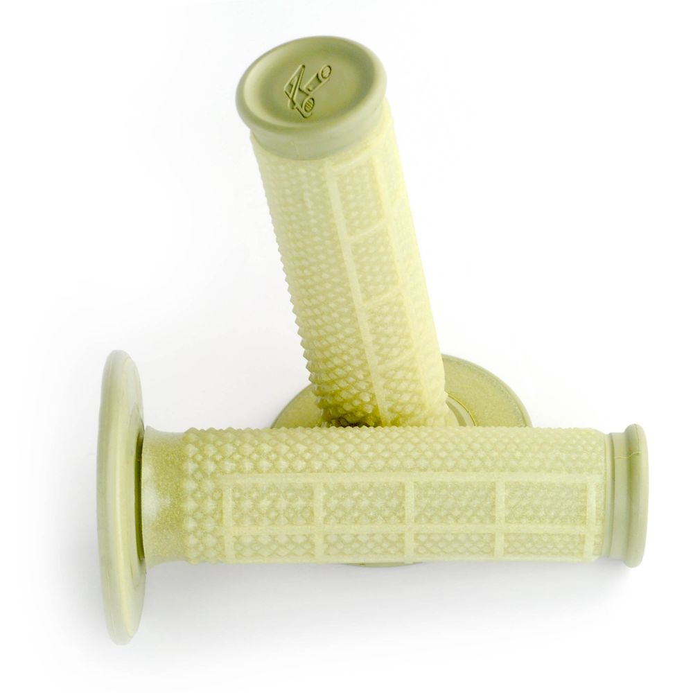 Dual Tapered Mx Grips | Half Waffle | Aramid Compound (kevlar) - Grafite Offroad