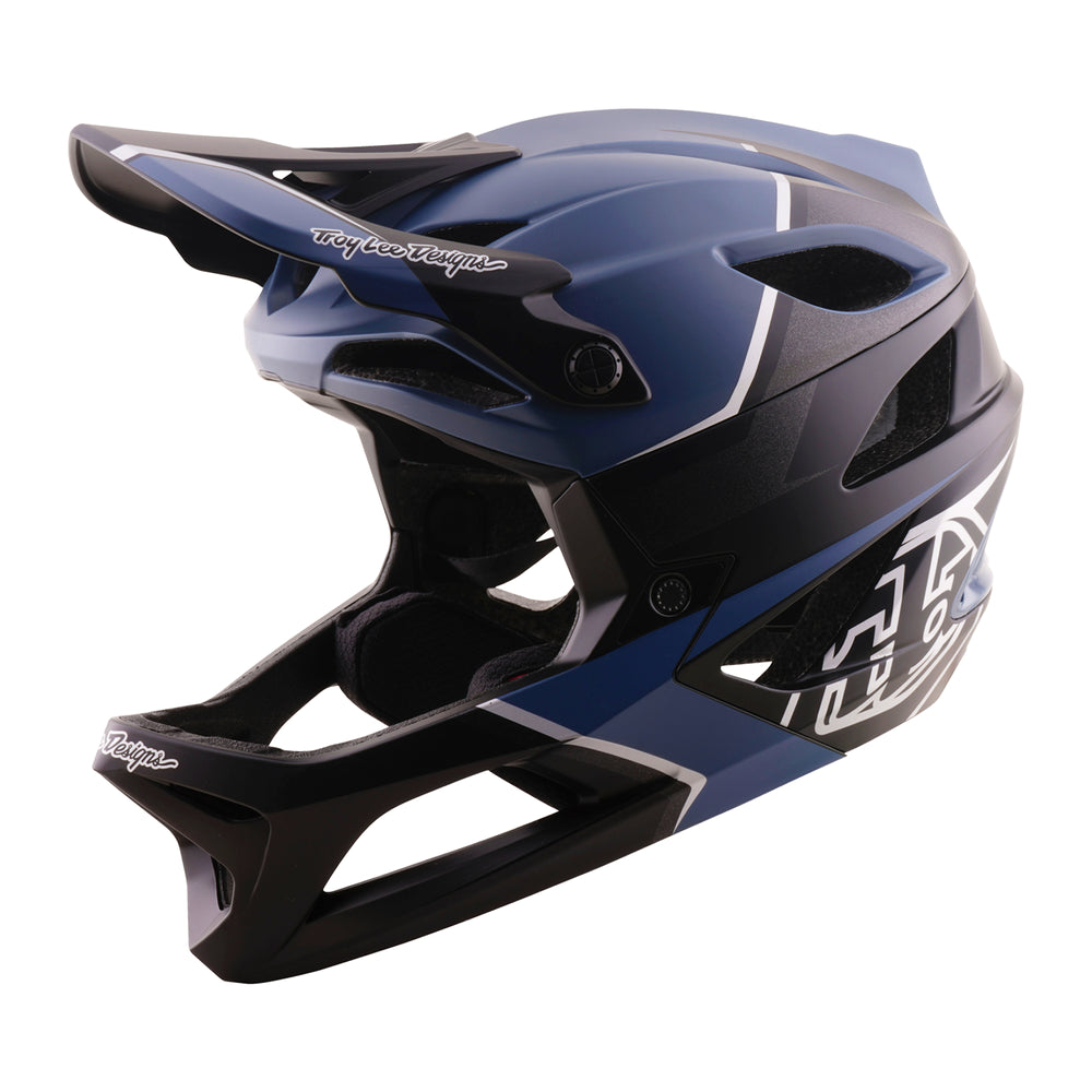 Helmet Stage 2 - Surface - Blue / Black - M/L Troy Lee Designs - Grafite Offroad