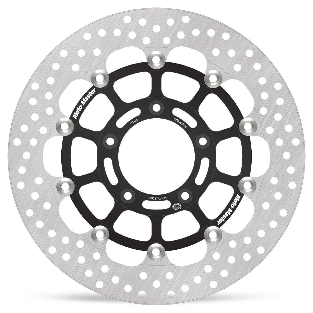Brake Disc Road Halo Racing - Floating - Front - Mv Agusta: F4 - Grafite Offroad