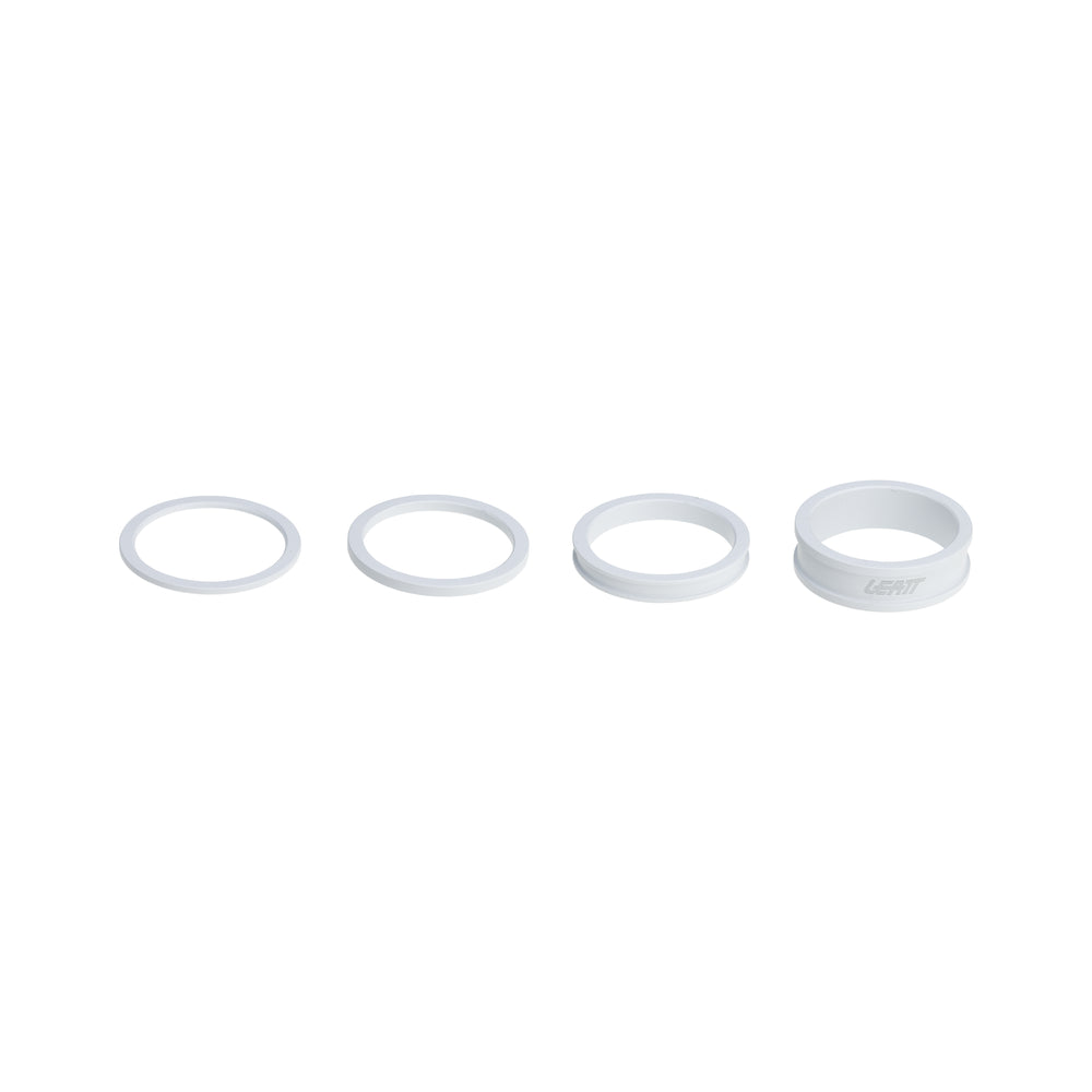 Spacer Kit Headset C.mag 10/5/2.5/1.5mm Set Distanziali Serie Sterzo in Magnesio Ceramico | Bianco Leatt