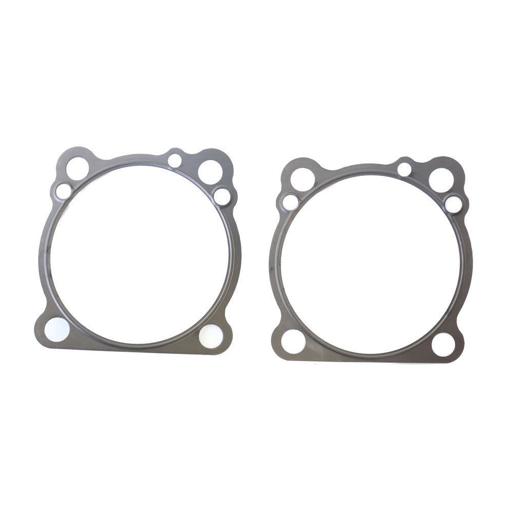 Base Gasket Kit, Rubber Coated Steel, Type B, Big Bore 3 3/4" (th. 0.020") - Grafite Offroad