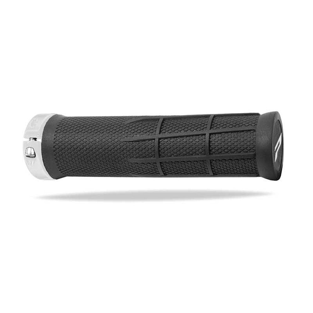 Puños Progrip 995 Mm 22 Negros con Anillo - Blanco