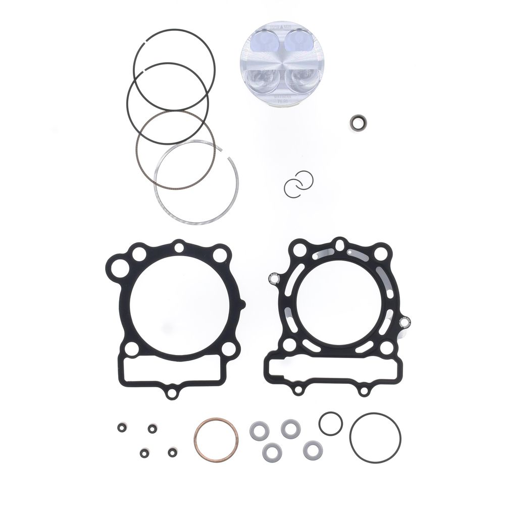 Top End Piston Kit: Forged 4-Stroke Piston Ø 77 mm + Top End Gasket Kit - Grafite Offroad