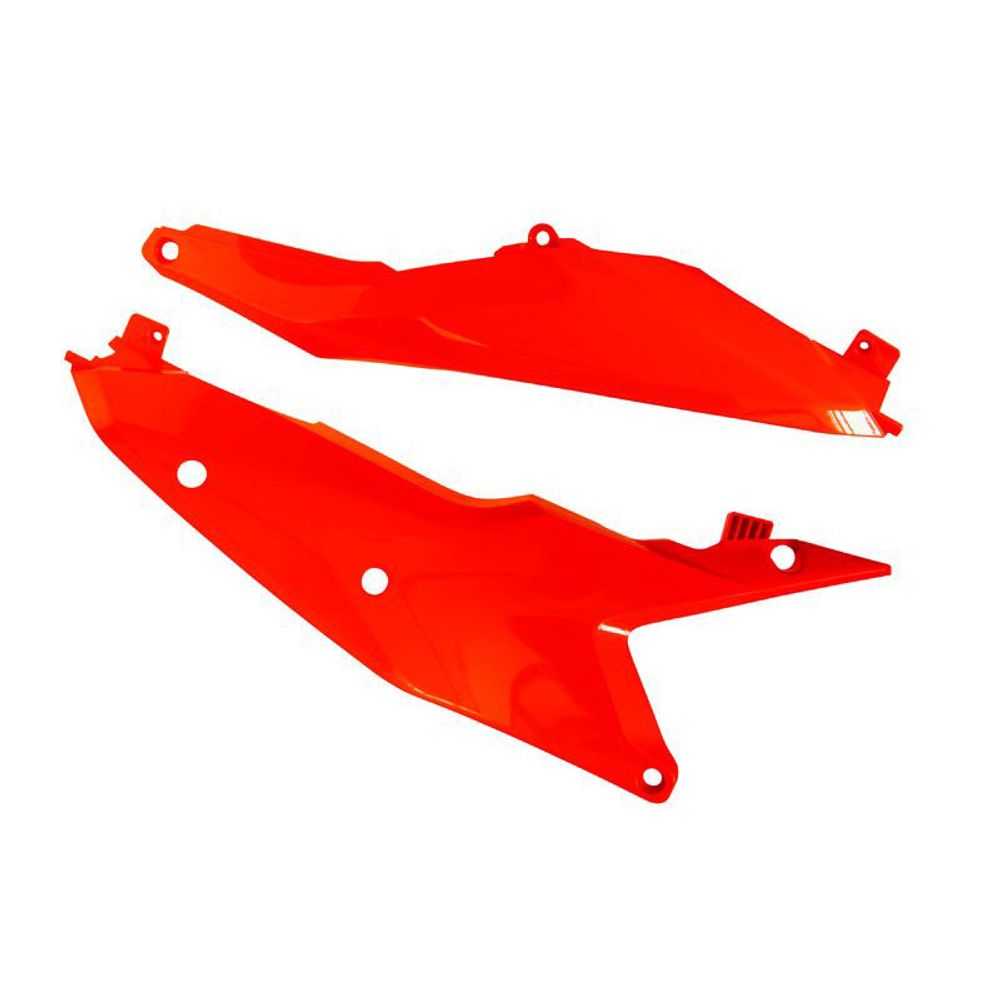 Side Panels Neon Orange Replica Ktm - Grafite Offroad