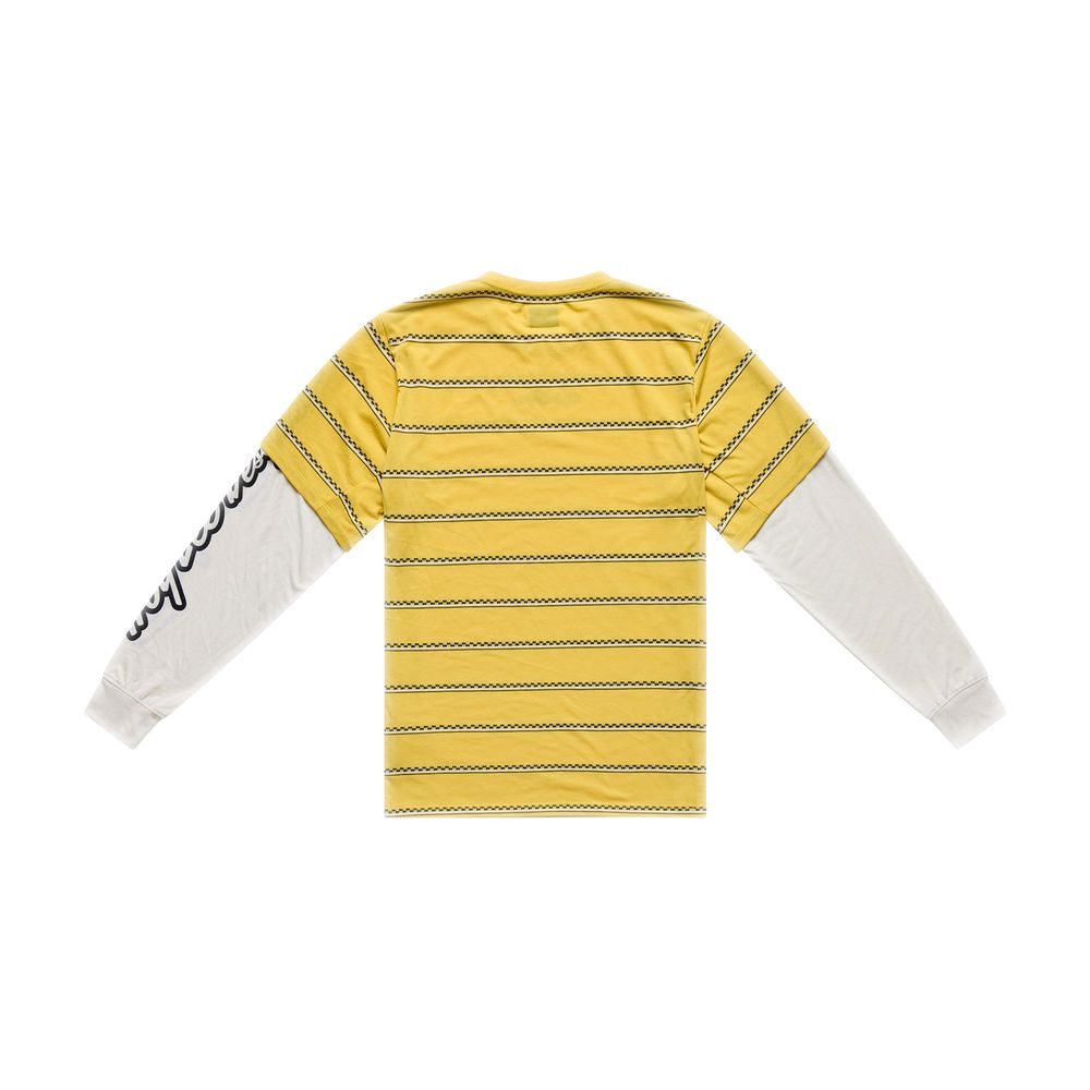 Skyline Fakie Ride Long Sleeve Tee - Stripe - Butter|Lg Troy Lee Designs