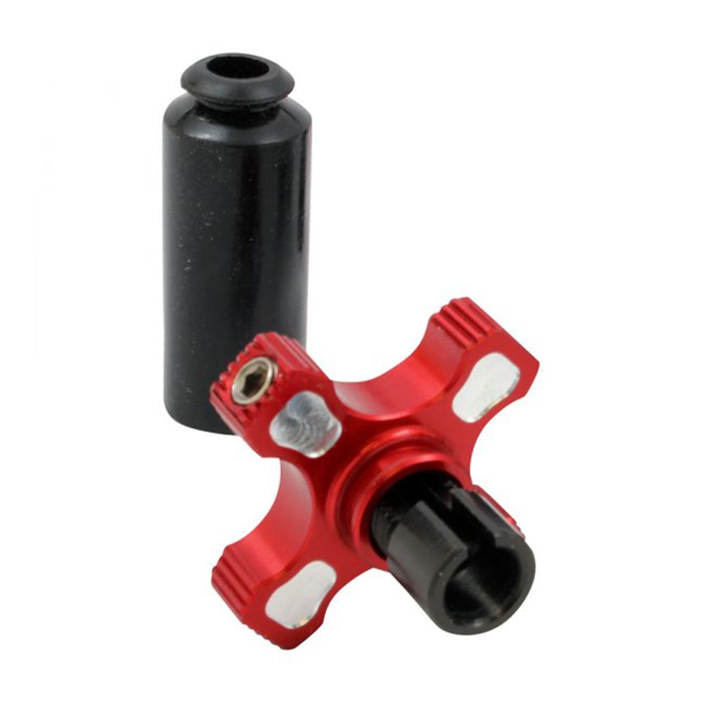Thumbwheel Assembly - Elite Perch 1-2-3 - Red (wheel and Grommet Only) - Grafite Offroad
