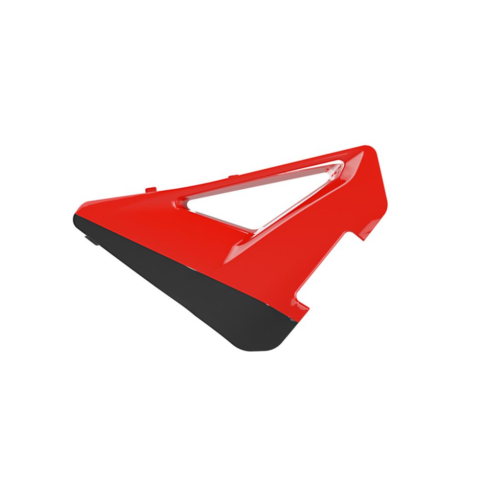 Coperchio Cassa Filtro Laterare (Sx) Honda Revolution 25 + Rosso-Nero