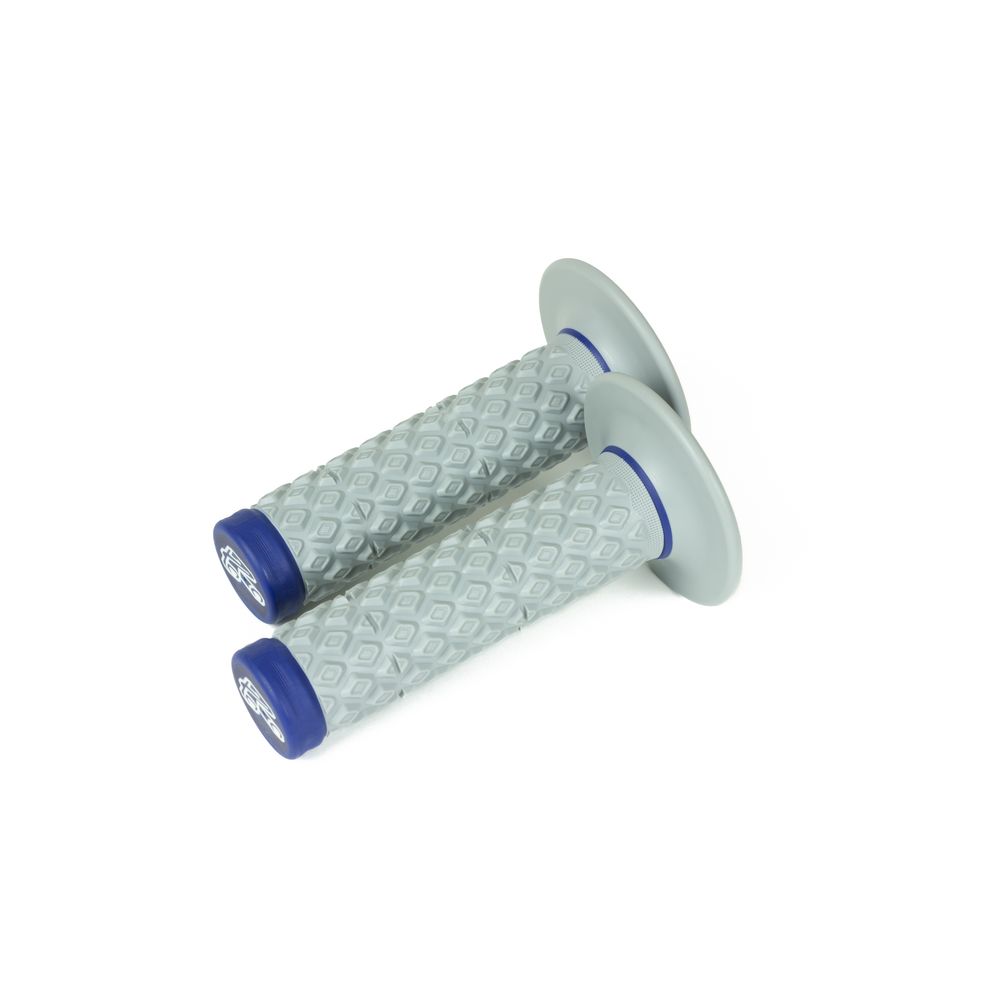 Comfort Mx Glue-on Grips | Soft-firm Compound | Grey-blue - Grafite Offroad
