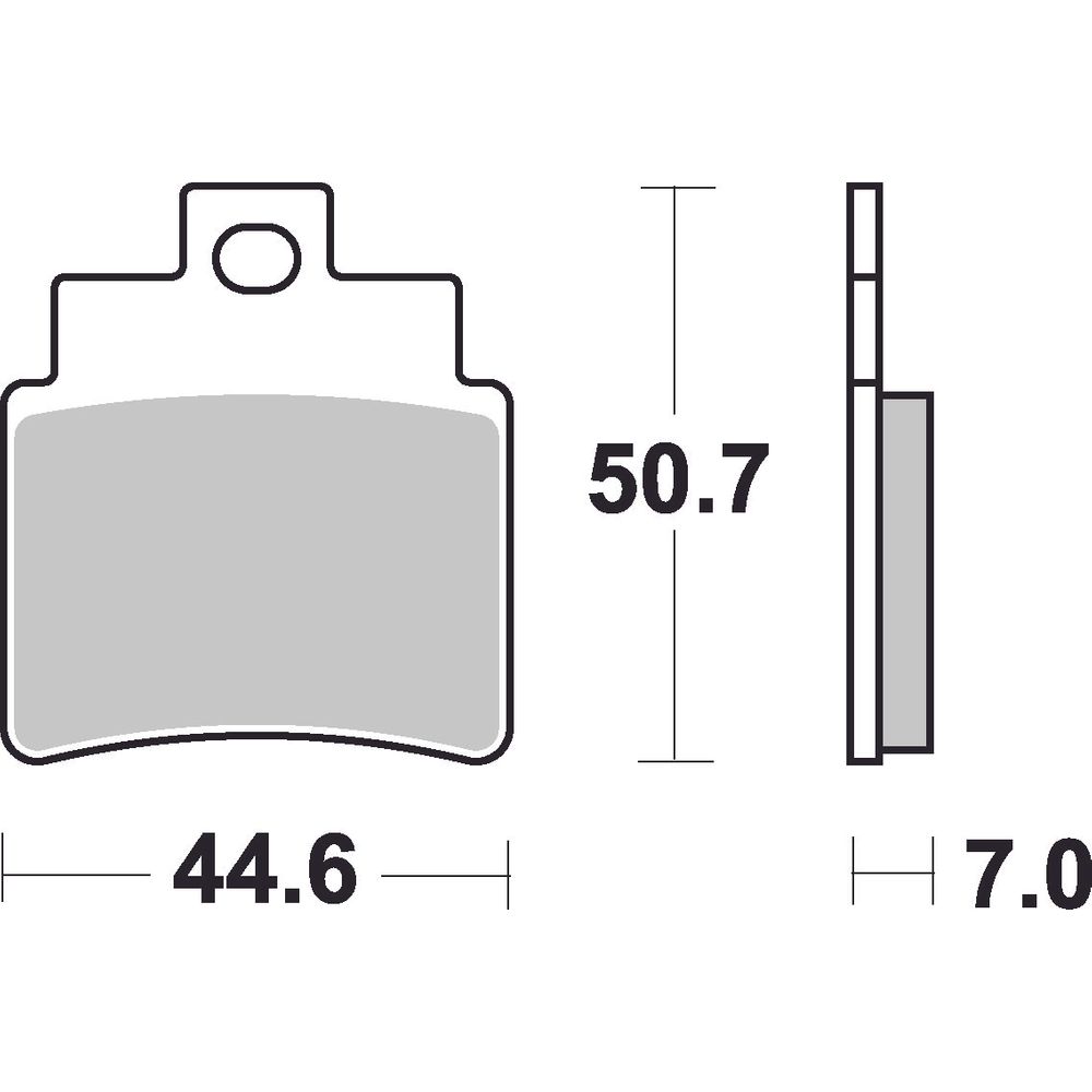 Scooter Brake Pads | Organic Standard | Front and Rear - Ecer90