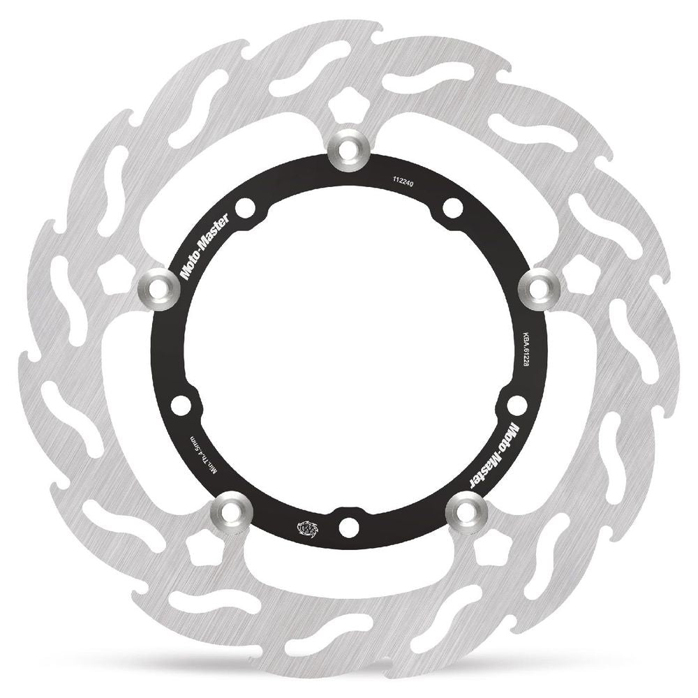 Brake Disc Road Flame - Floating - Front Left - Yamaha: Mt-07 - Grafite Offroad