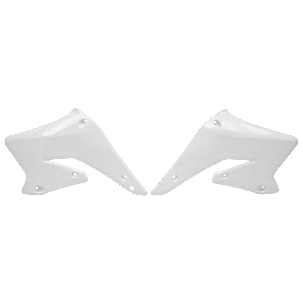 Radiator Scoops White Replica Suzuki - Grafite Offroad