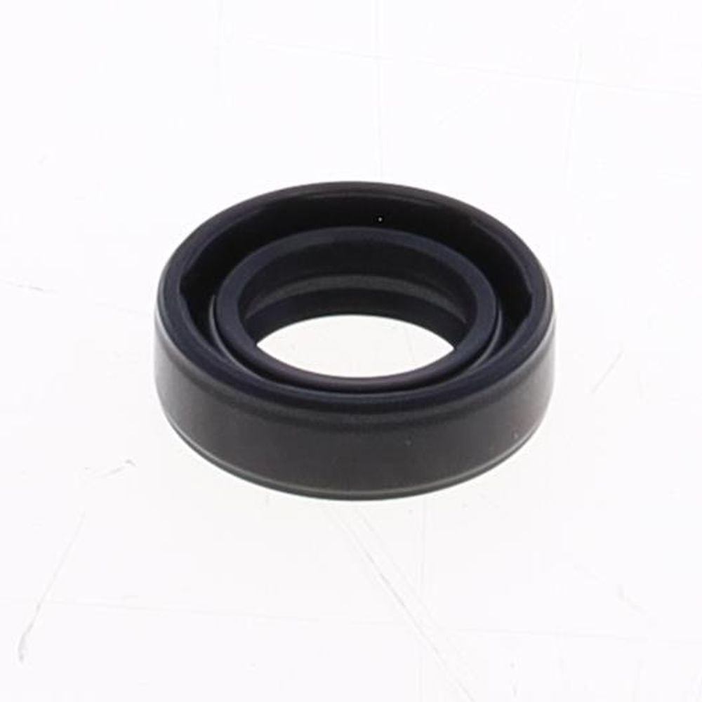 Oil Seal with Rubber Exterior 12x20x6 mm in NBR with one Seal-lip, one Dust Lip and Spring - Grafite Offroad