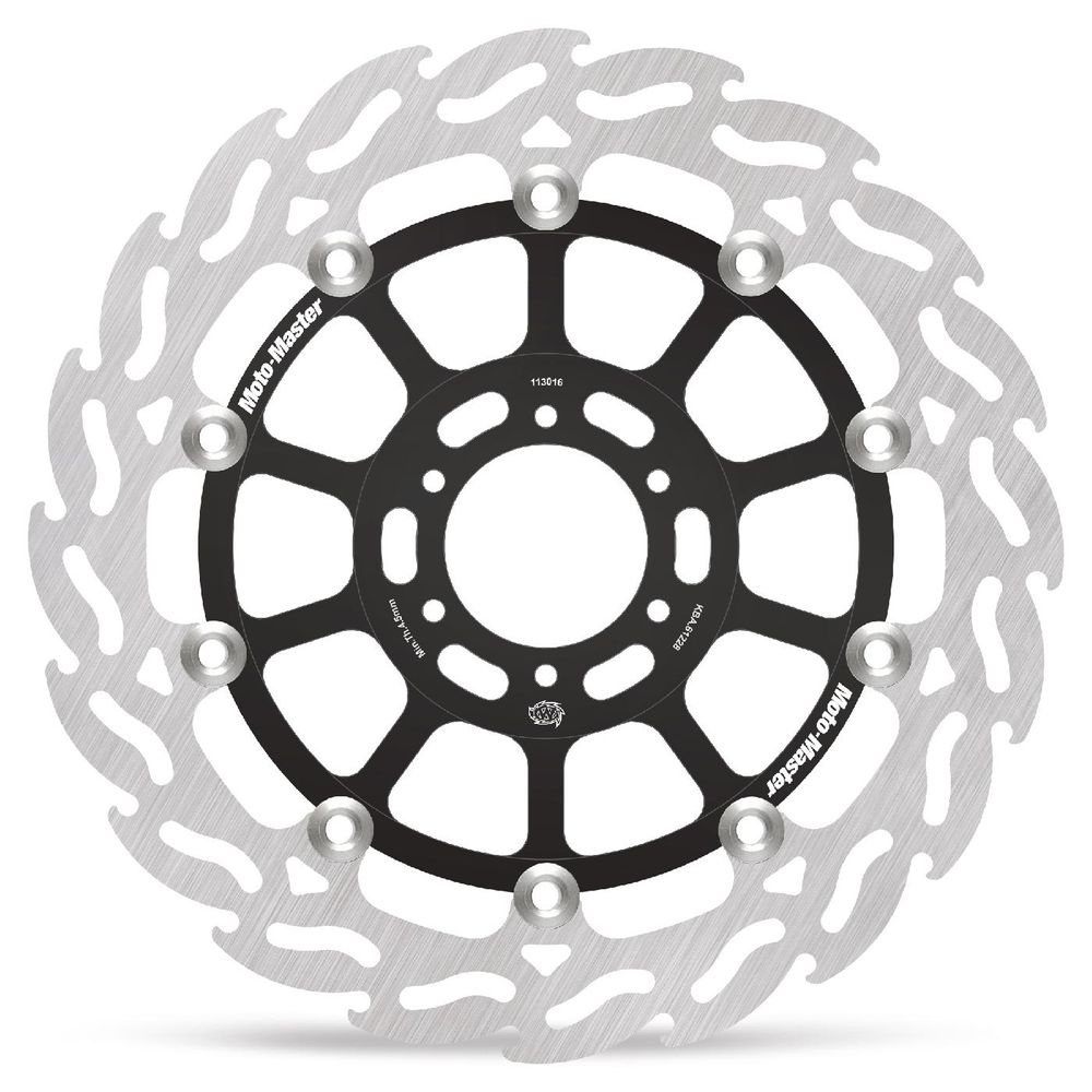 Brake Disc Road Flame - Floating - Front Left - Honda: Cb 600 F Hornet - Grafite Offroad