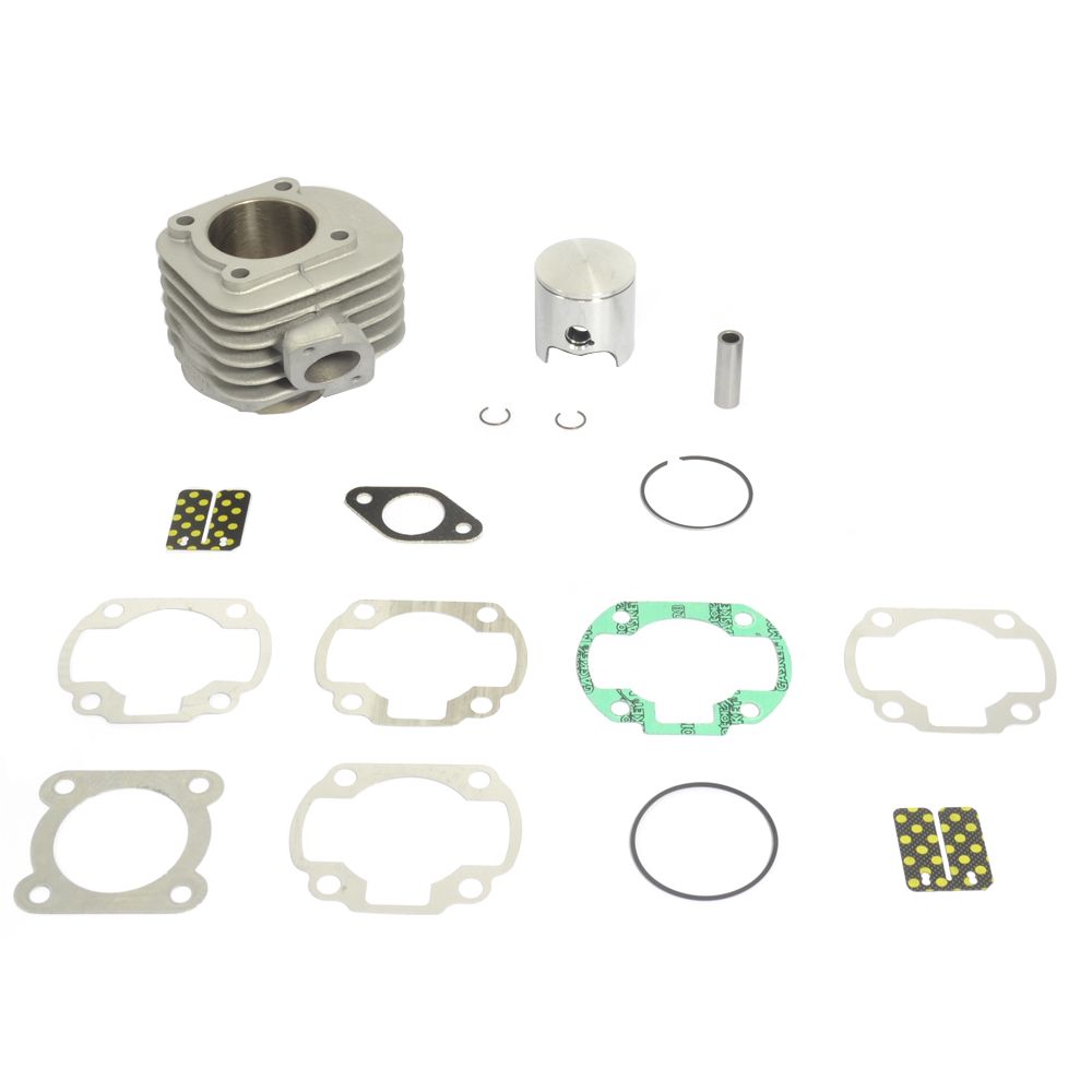Big Bore Cylinder Kit Without Head Long Stroke Ø 47,6 mm, 80 cc, Pin Ø 12 mm - Grafite Offroad